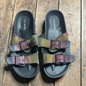 Steve Madden womenMulticolor Slide Sandals